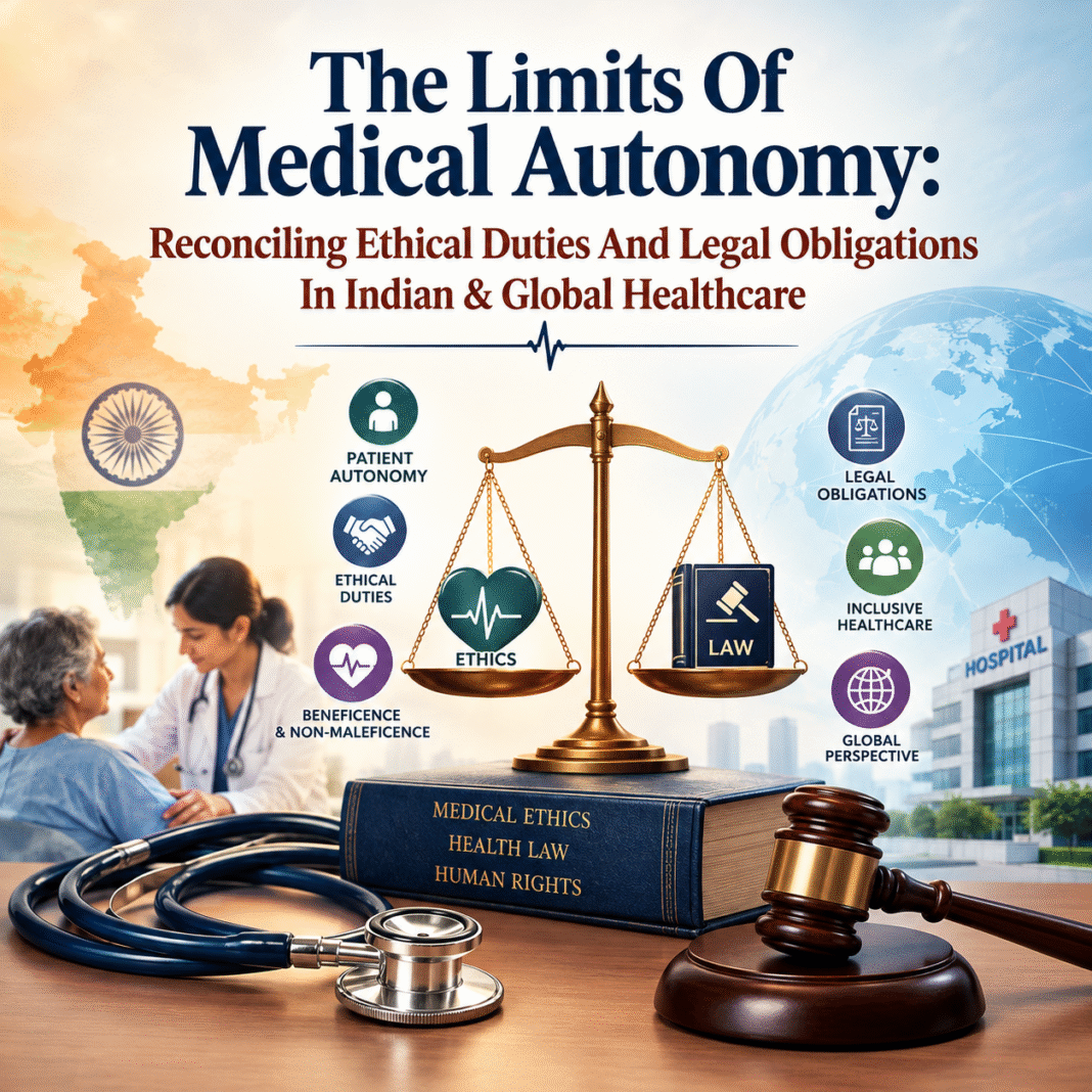 “The Limits Of Medical Autonomy: Reconciling Ethical Duties And Legal Obligations In Indian & Global Healthcare”