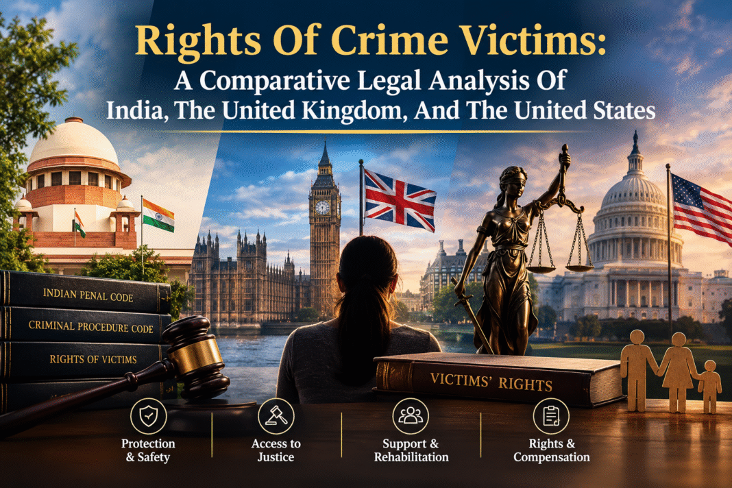 ”Rights Of Crime Victims: A Comparative Legal Analysis Of India, The United Kingdom, And The United States”