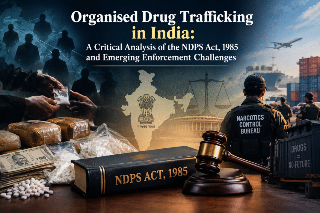 “Organised Drug Trafficking in India: A Critical Analysis of the NDPS Act, 1985 and Emerging Enforcement Challenges”